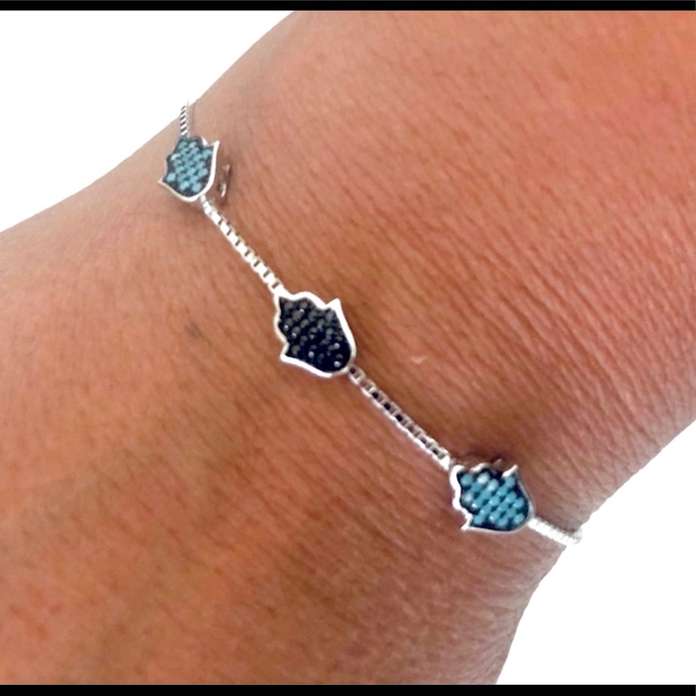Sterling Silver Adjustable Chain Link Bracelet